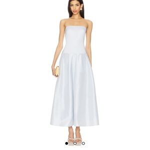 Cambria strapless dress revolve